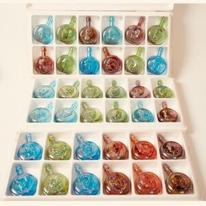 Wheaton President Bottles "3 inch" Washington to Nixon 36 Mini Bottles Colorfull